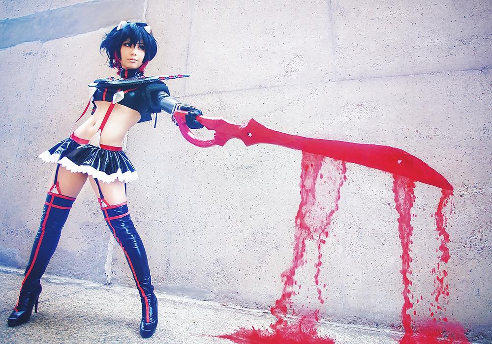14P Cute cosplay: Kill la Kill - Ryuko Matoi