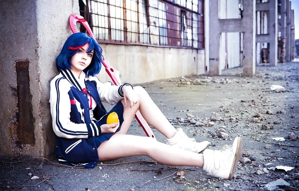 14P Cute cosplay: Kill la Kill - Ryuko Matoi