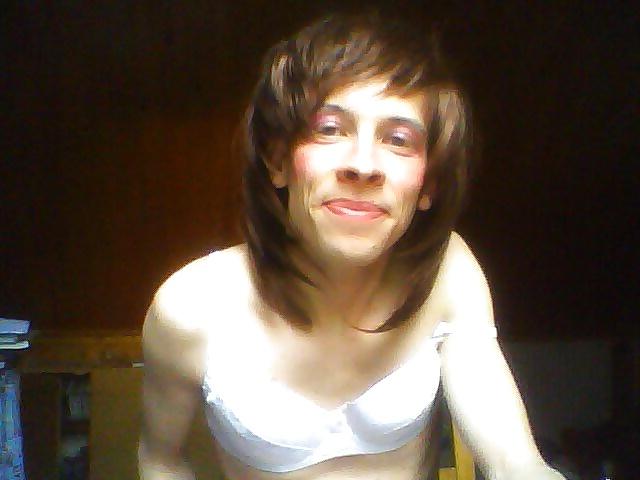 4P Shemale Pantieska and her cotton panties