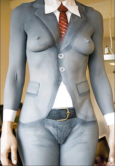 25P Body painting