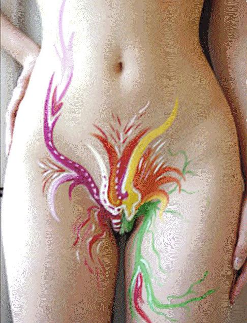 25P Body painting