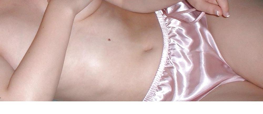 15P Satin 1 - Panties - Babydoll - Dress - Camisole