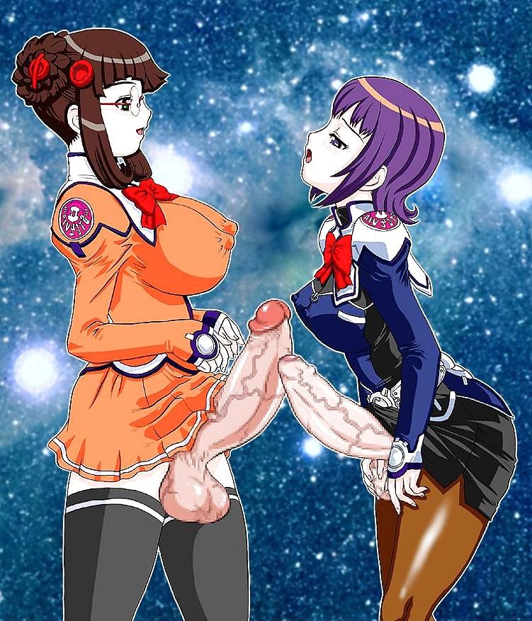 25P Sexy and Hot Shemale Hentai Girls