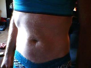 6P Blue bra and panties