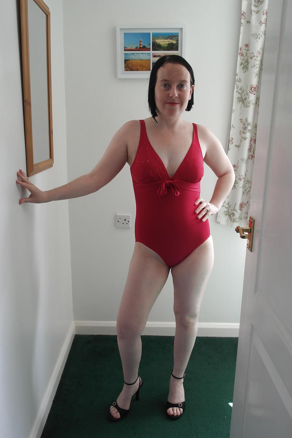 11P Red Swimsuit