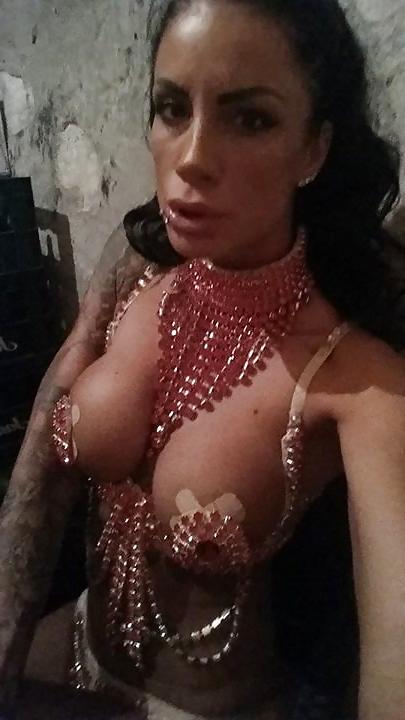 15P Serbian beautiful big boobed tattooed strip girl