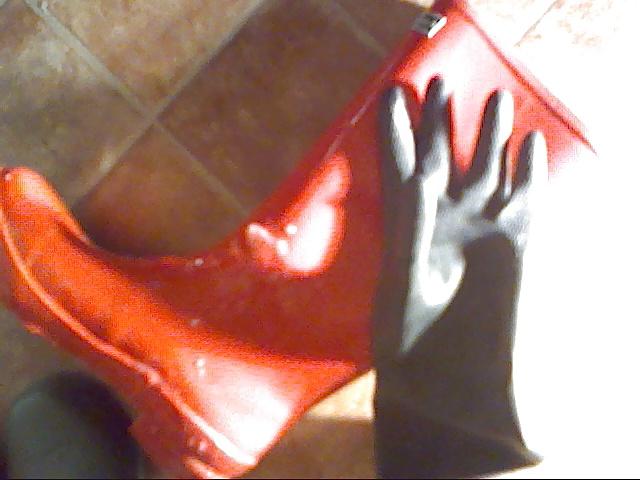 25P All my own work....dirty wellies.