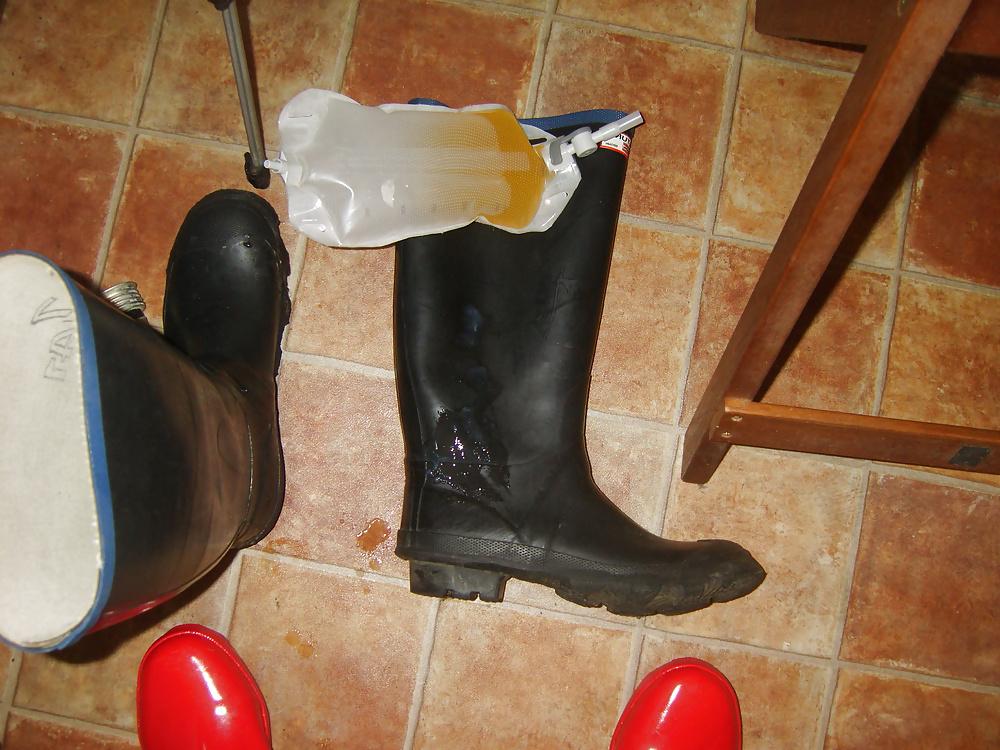 25P All my own work....dirty wellies.