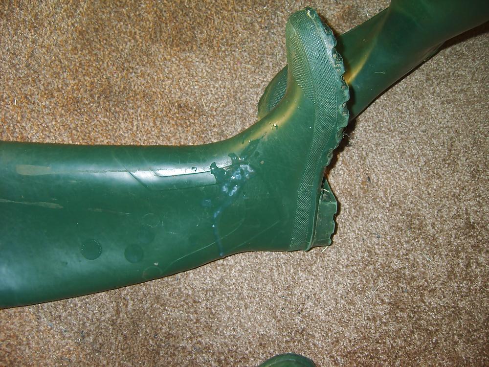 25P All my own work....dirty wellies.