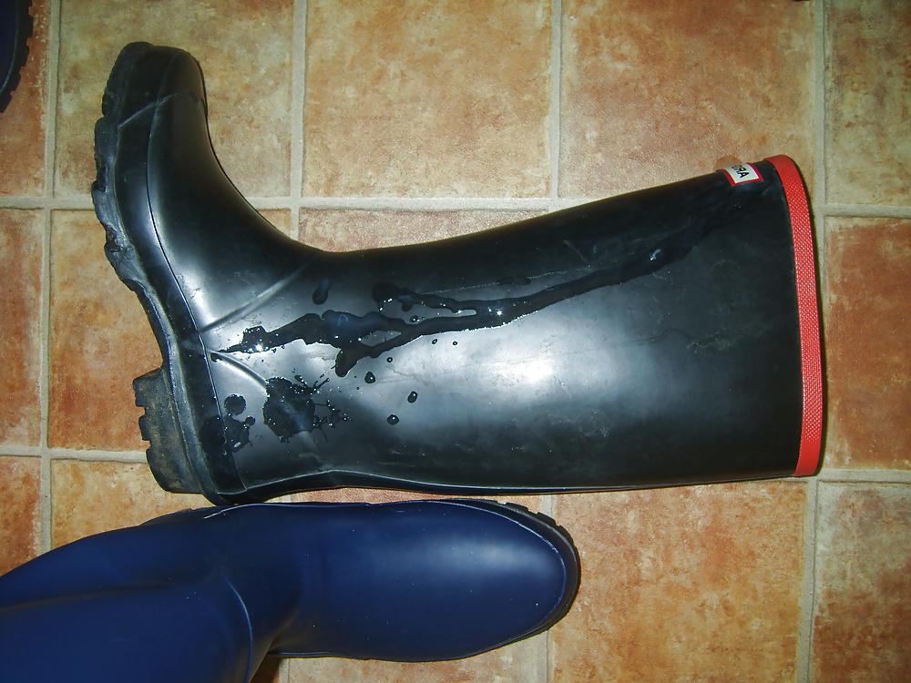 25P All my own work....dirty wellies.