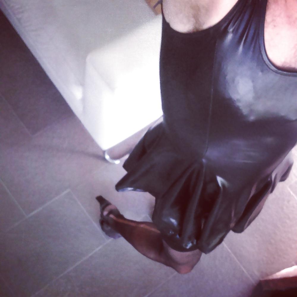 23P New latex dress