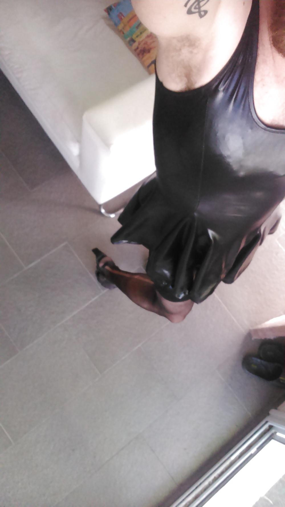 23P New latex dress