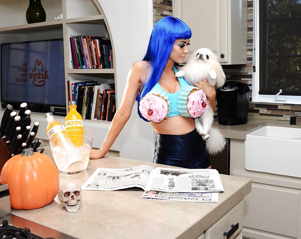 25P Carmen Electra Halloween outfit 2014 