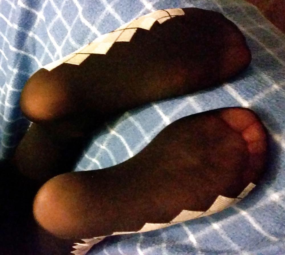 25P French hairy mature wife with pantihose, upskirts 2