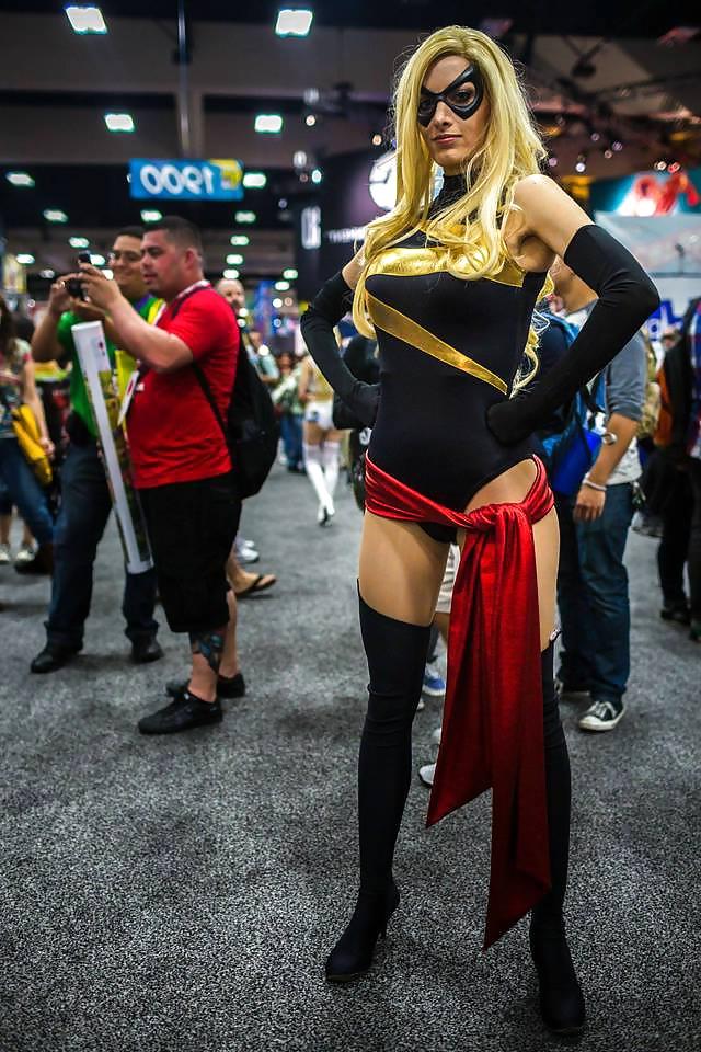 10P Cosplay Slut - Miss Marvel