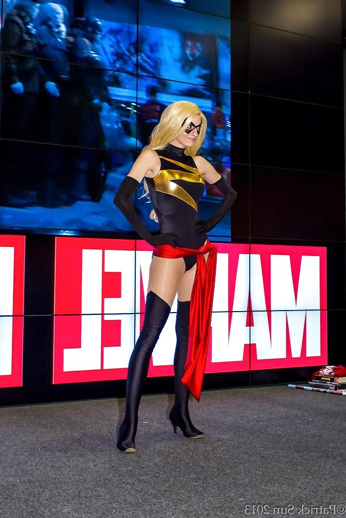 10P Cosplay Slut - Miss Marvel