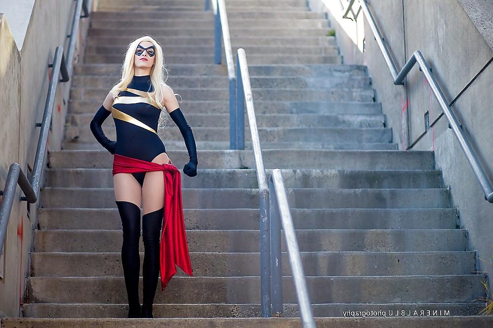 10P Cosplay Slut - Miss Marvel