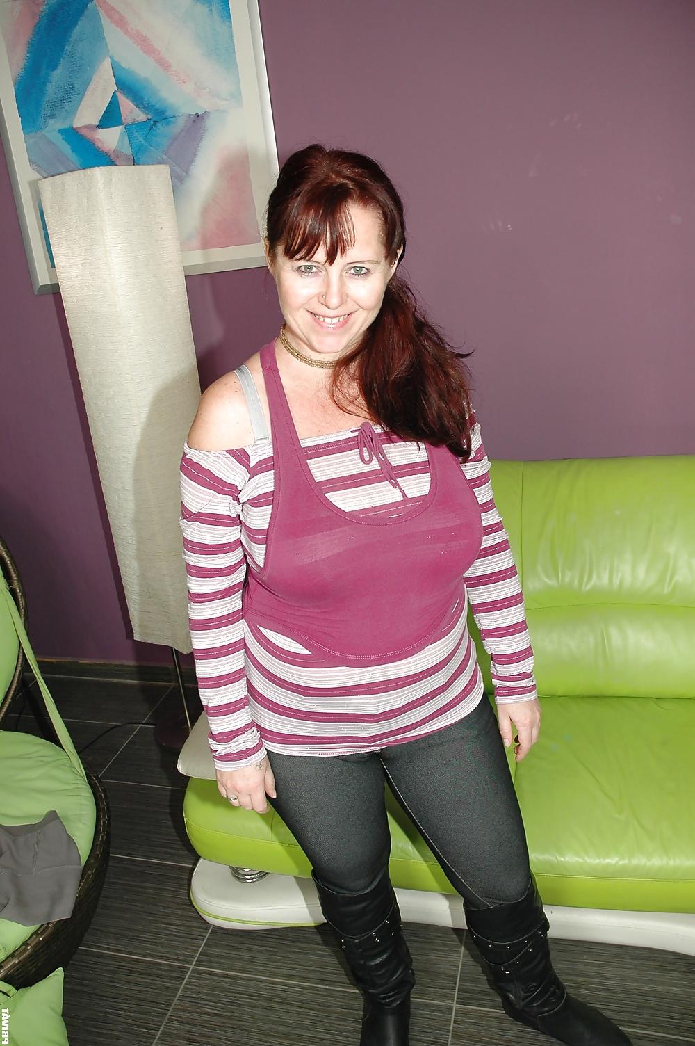 16P Hungarian busty redhead milf Zsuzsanna II. (soft-nude)