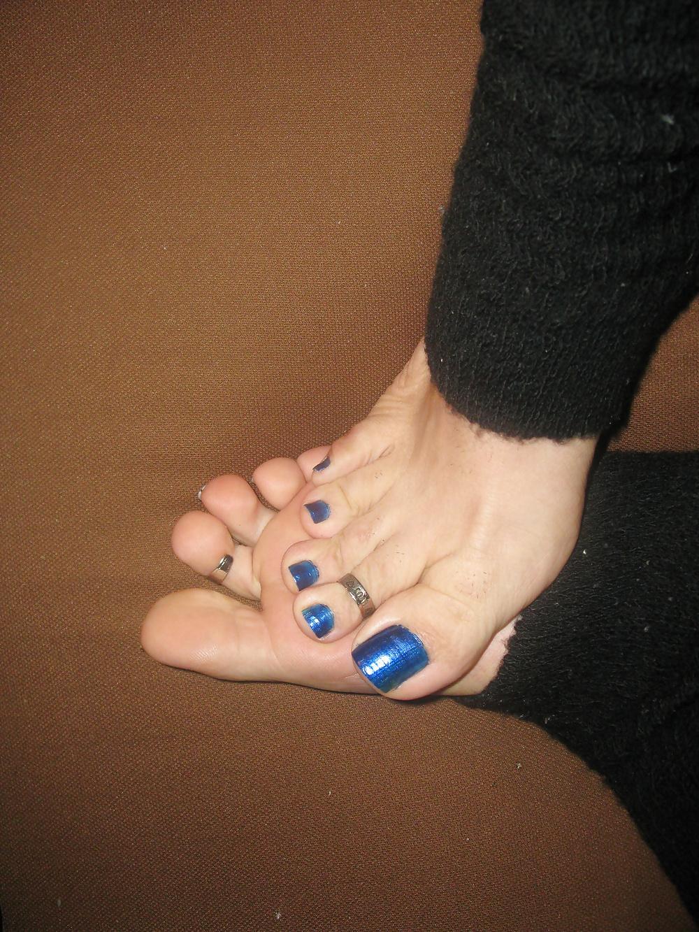8P Silvia Blue nails 