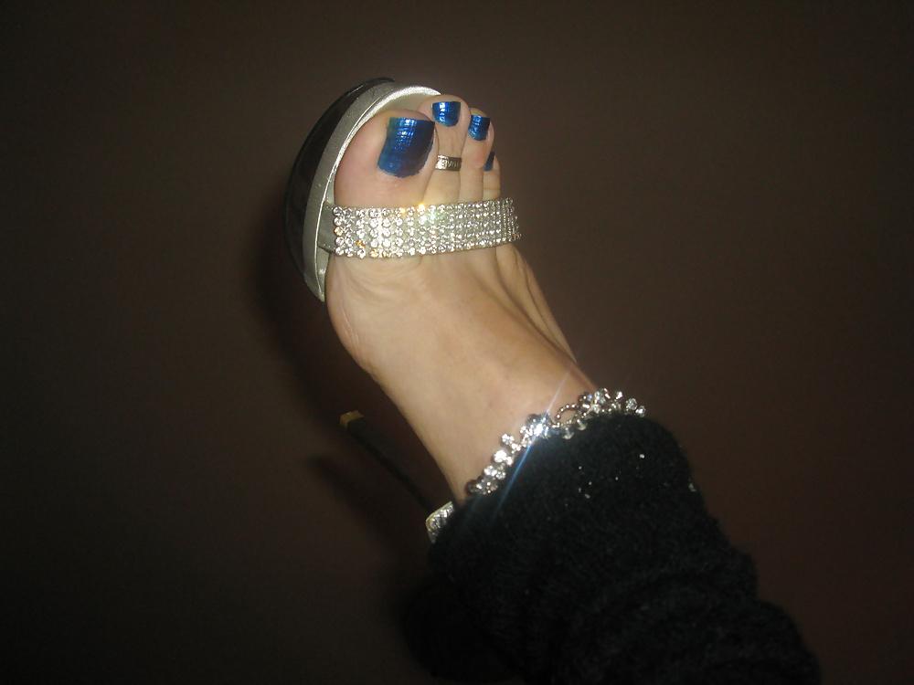 8P Silvia Blue nails 