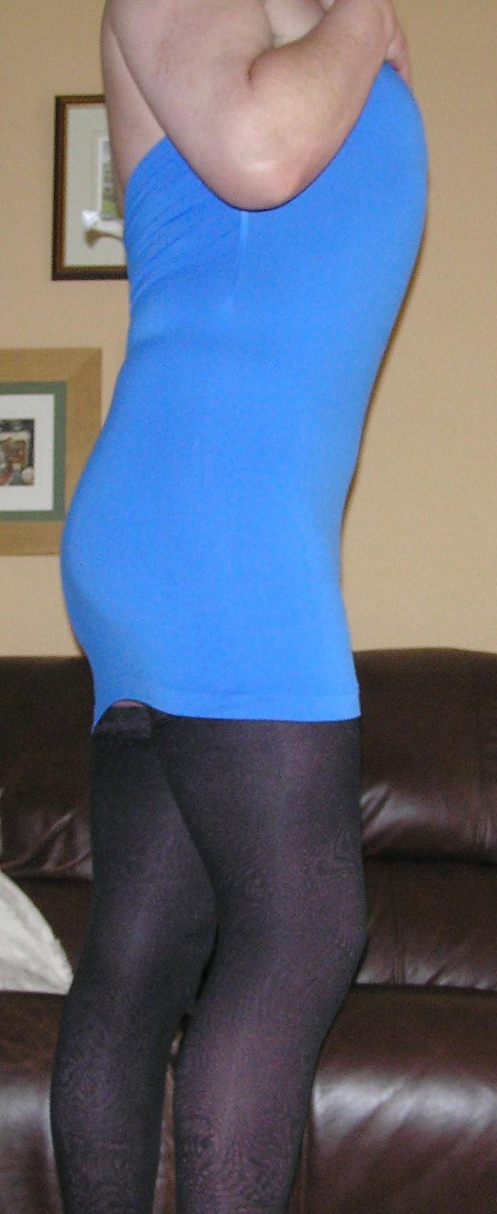 19P 2011 blue mini dress