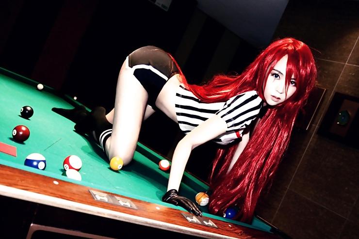 9P Red Card Katarina Cosplay (League Of Legends)