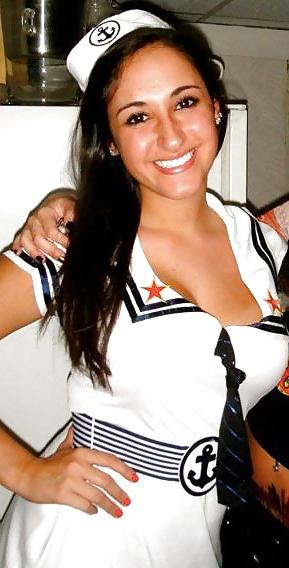 25P Halloween sorority babes in costumes
