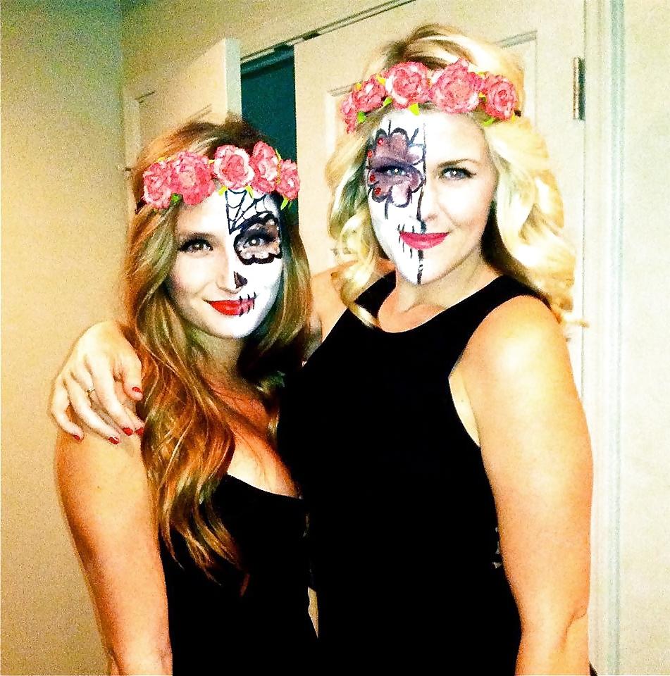 25P Halloween sorority babes in costumes