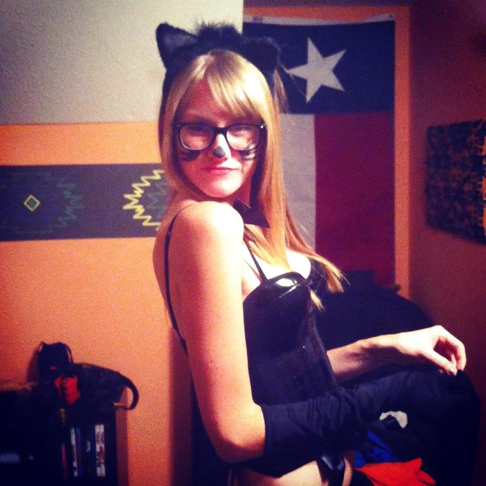 25P Halloween sorority babes in costumes