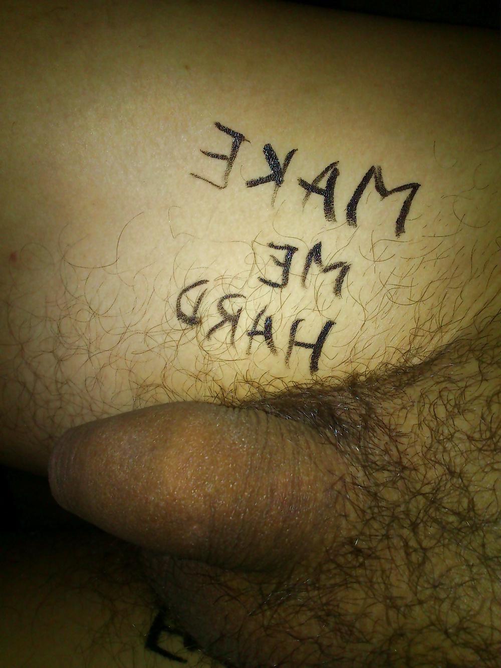 11P My small dick :-) make me hard and fuck me