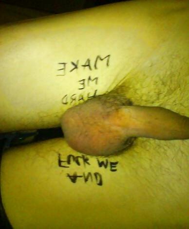 11P My small dick :-) make me hard and fuck me