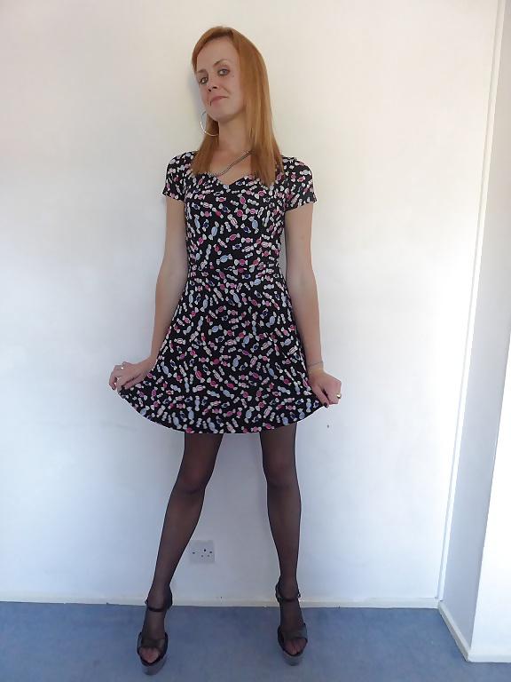 20P Look at my panties under my dress