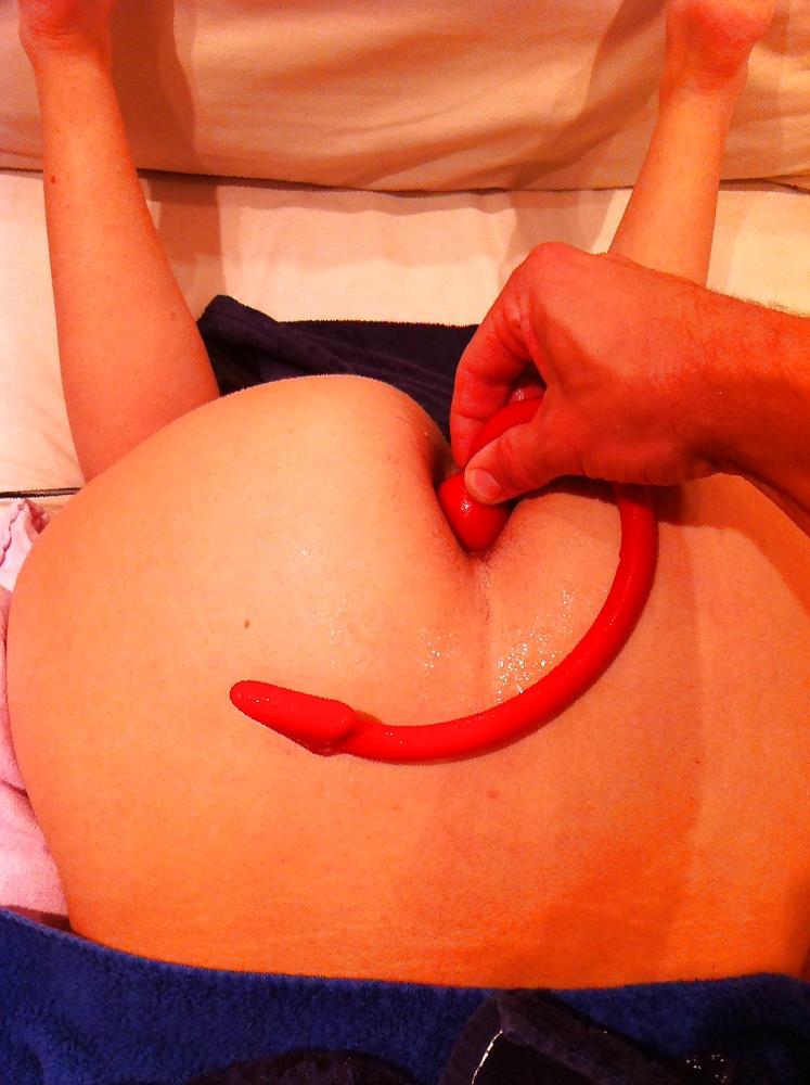 9P TOPBICHE new french toy: devil tail !