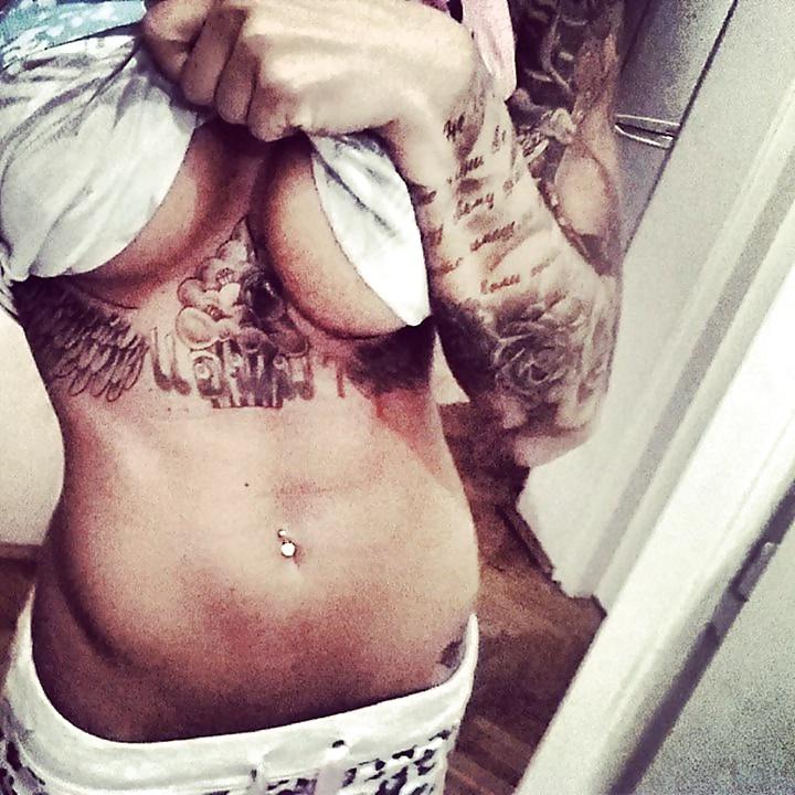 15P Serbian beautiful big boobed tattooed bitch