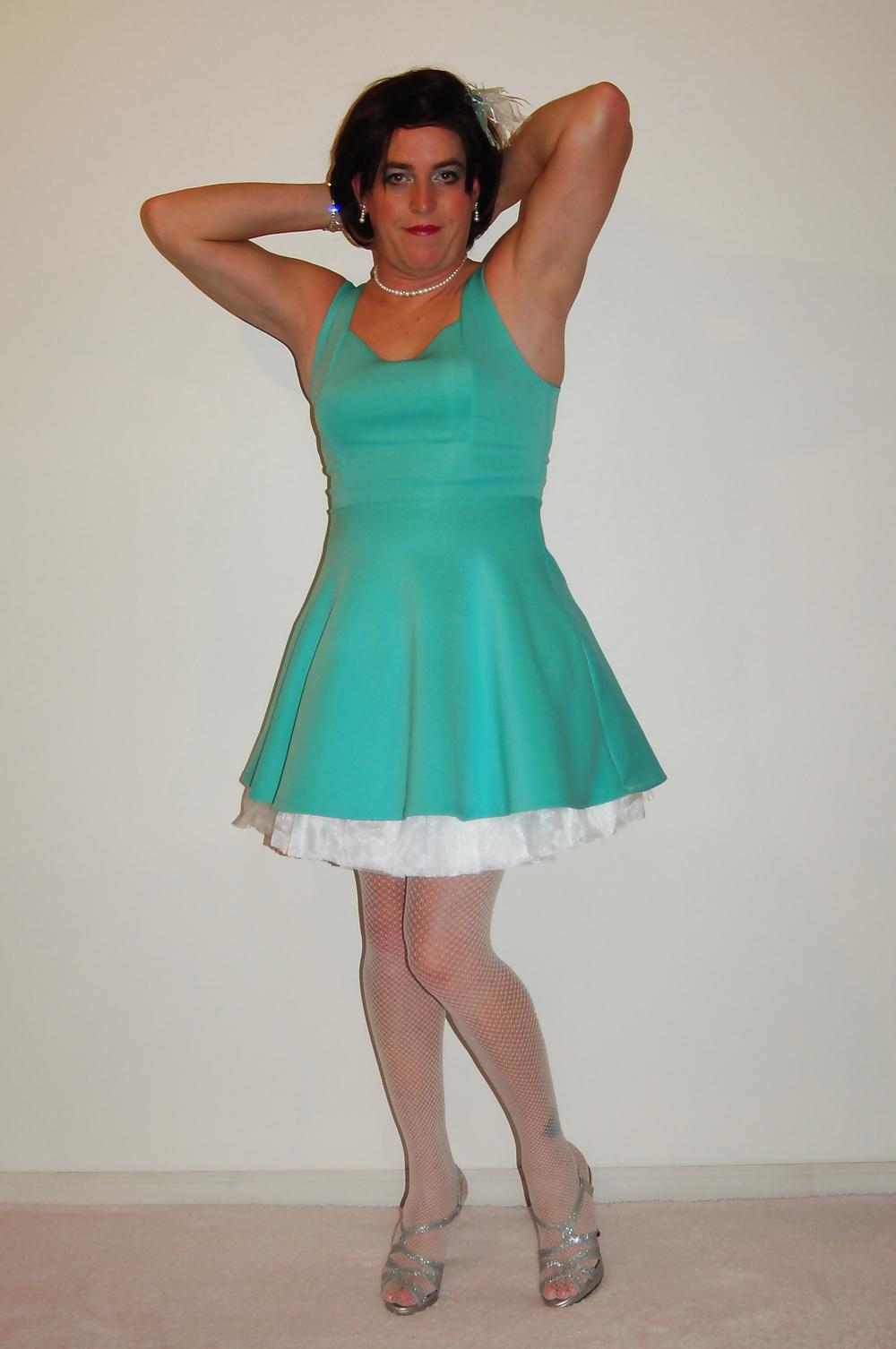 9P Blue dress fun