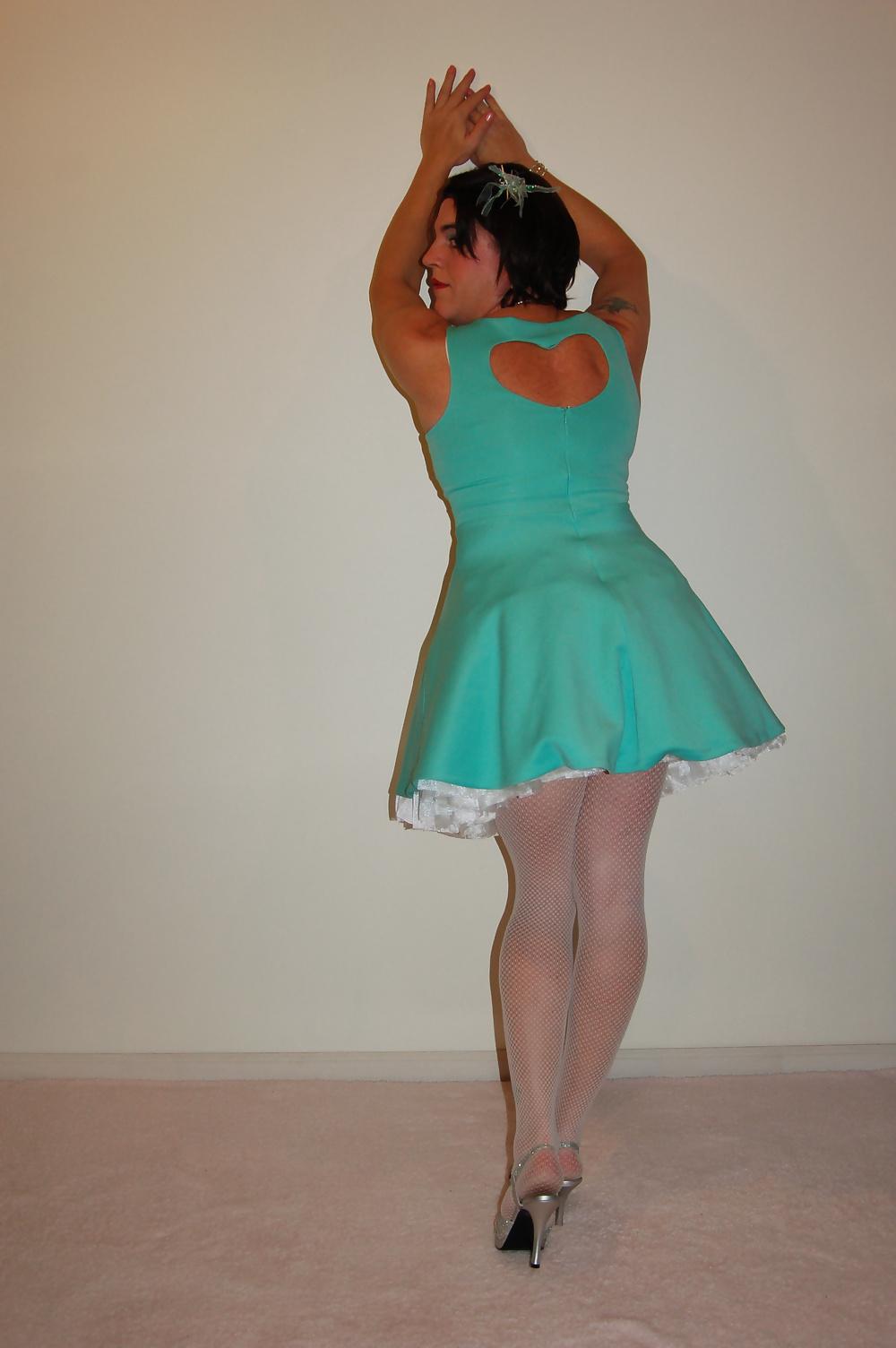 9P Blue dress fun