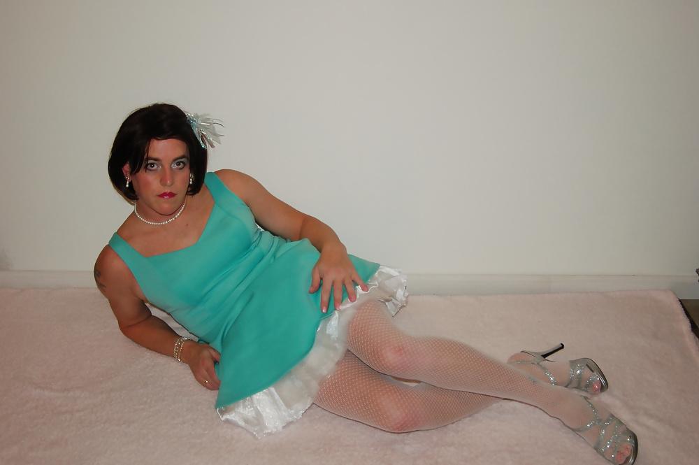 9P Blue dress fun