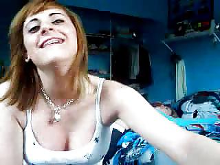 25P Cute & Busty Teen Readhead