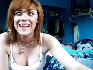 25P Cute & Busty Teen Readhead