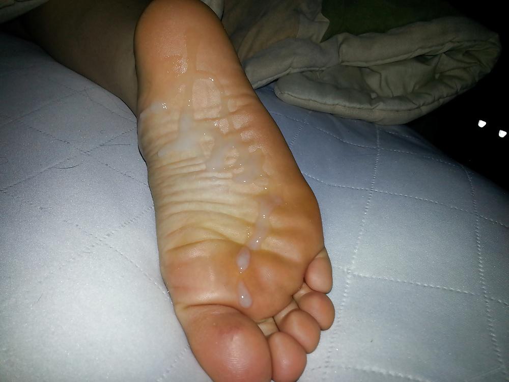 25P Favorite Blue Toes, Nails, Solejob, Footjob