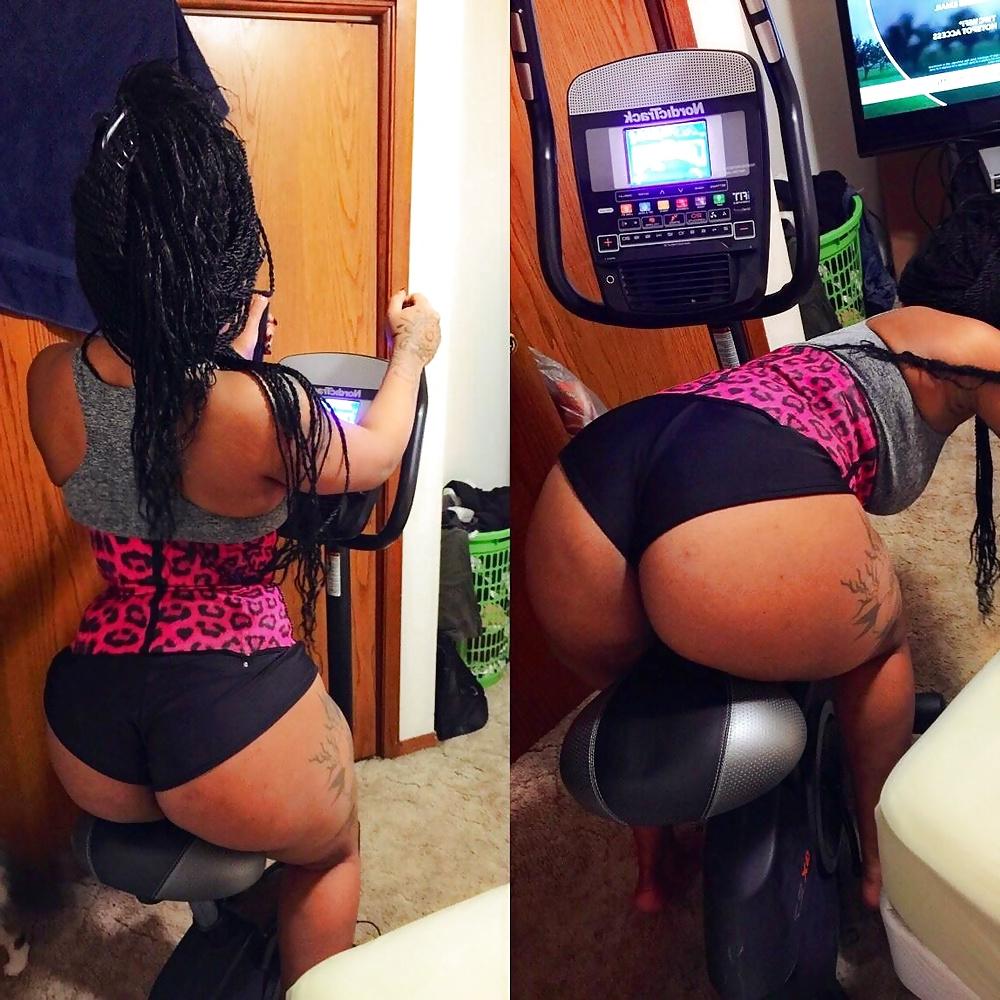 25P Thick Redbone gym pics also 