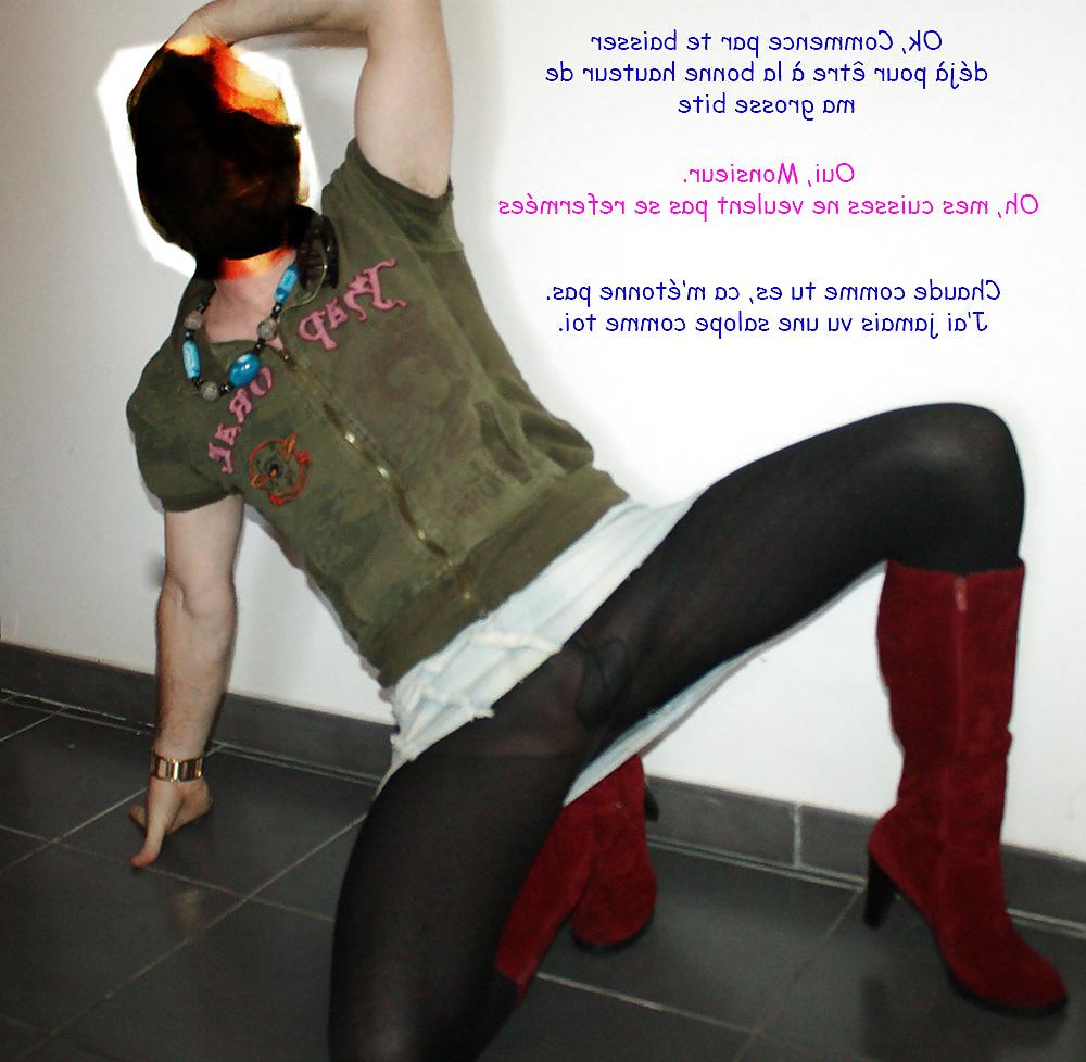 10P Avec mes nouvelles bottes version French Caption