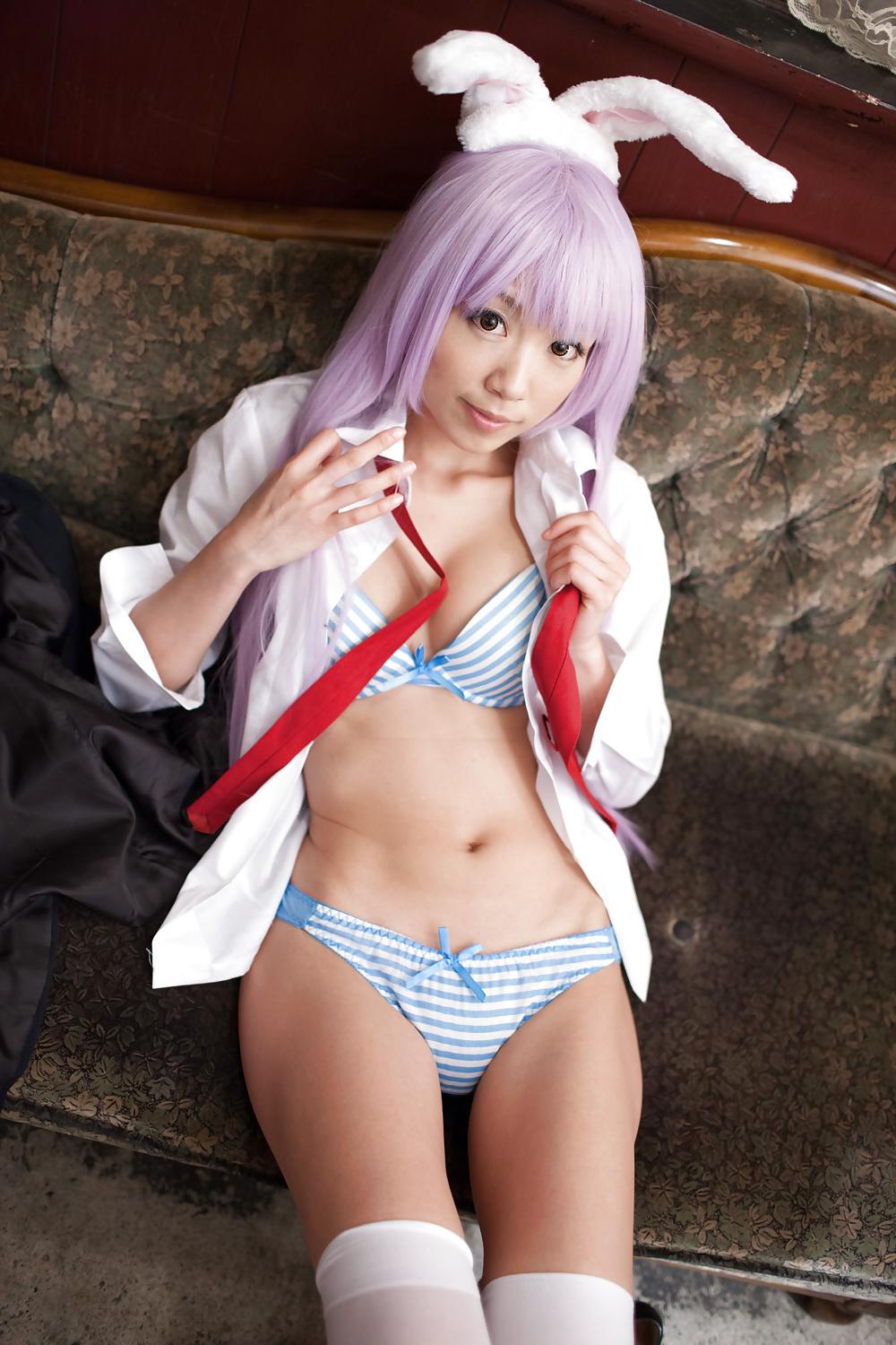 18P Japanese reisen udongein inaba ero cosplay