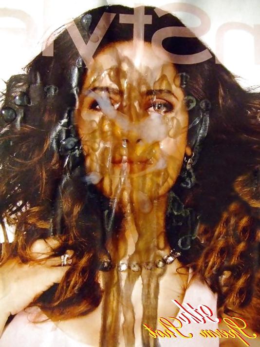 25P Salma Hayek, 10 Cum Loads Bukkakke
