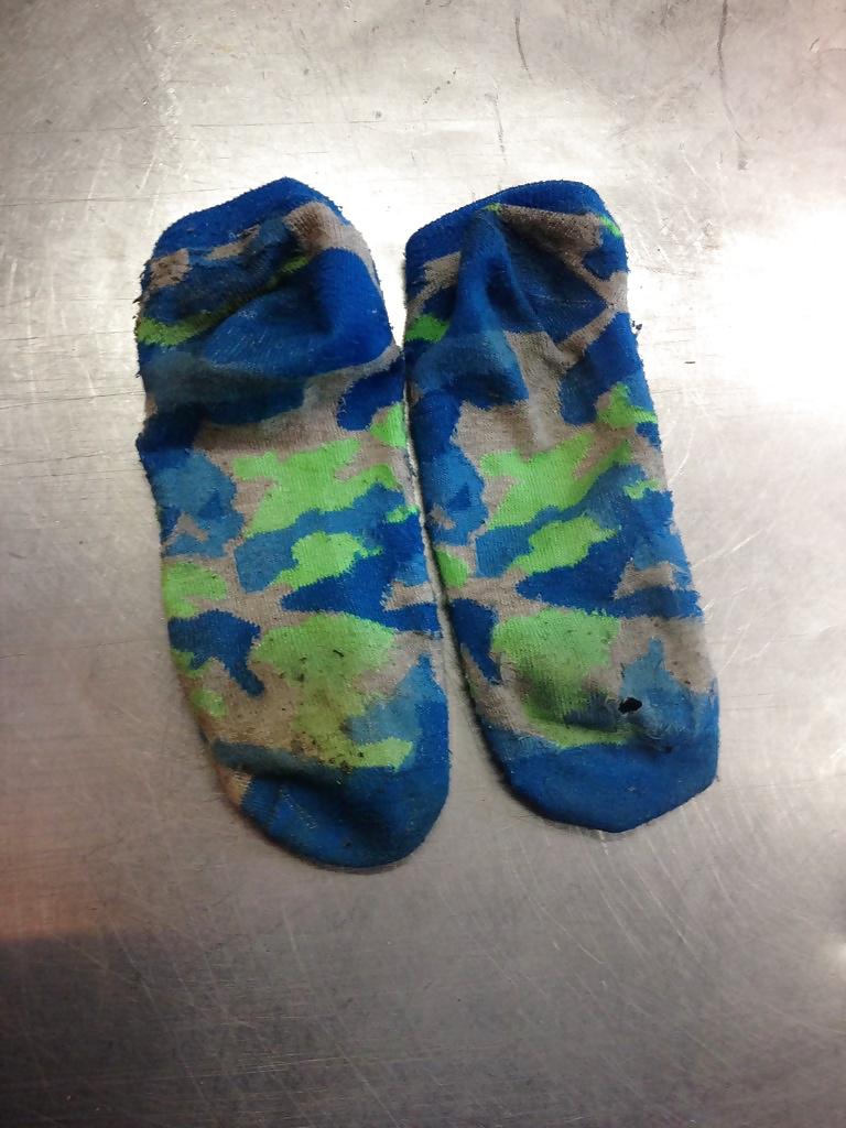 7P DIrty Stinky Waitress Socks