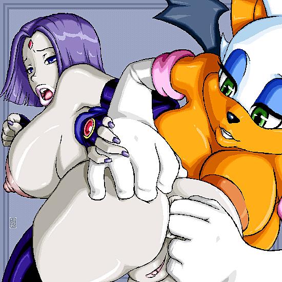 12P Rouge the Bat Hentai