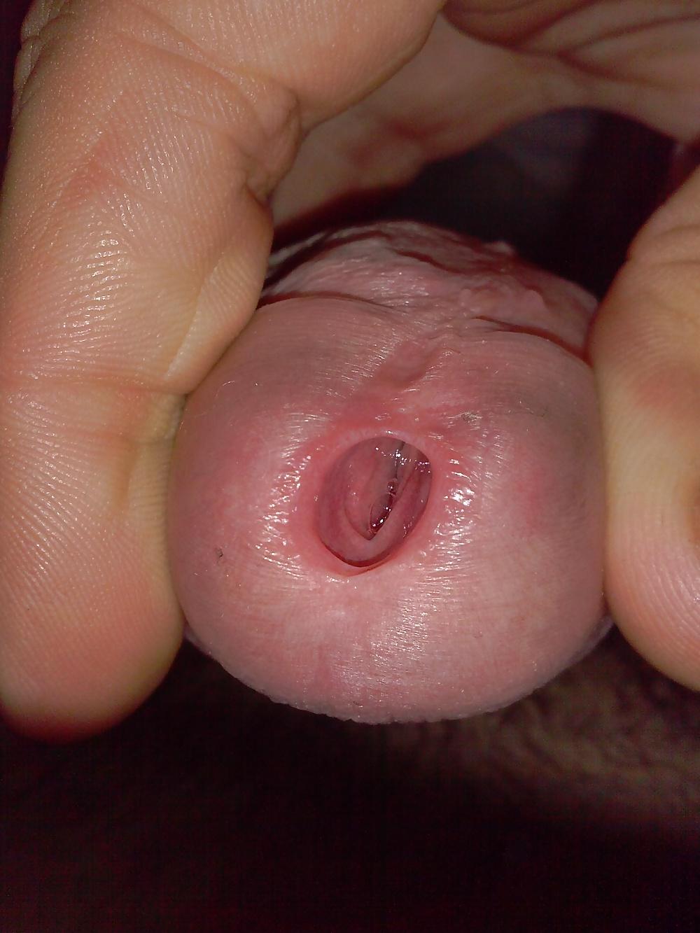 4P Teenie, little dick cock, Lusttropfen, Sperma,