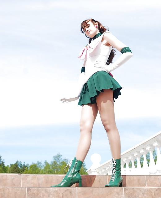 21P Sailor Jupiter Cosplay Girls