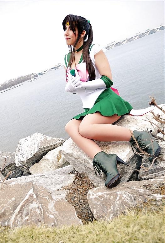 21P Sailor Jupiter Cosplay Girls