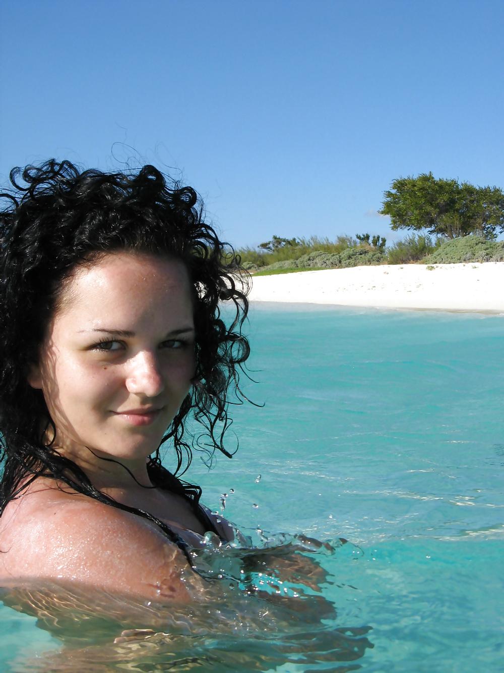 25P Sexy french teen on holiday